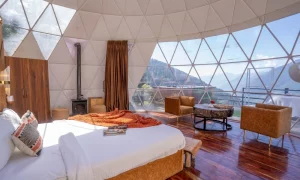 luxury dome accommodations